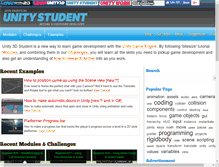 Tablet Screenshot of learnunity3d.com